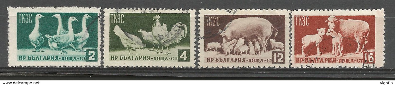 BG FARM, BULGARIA, 1 X 4v, Used - Fattoria