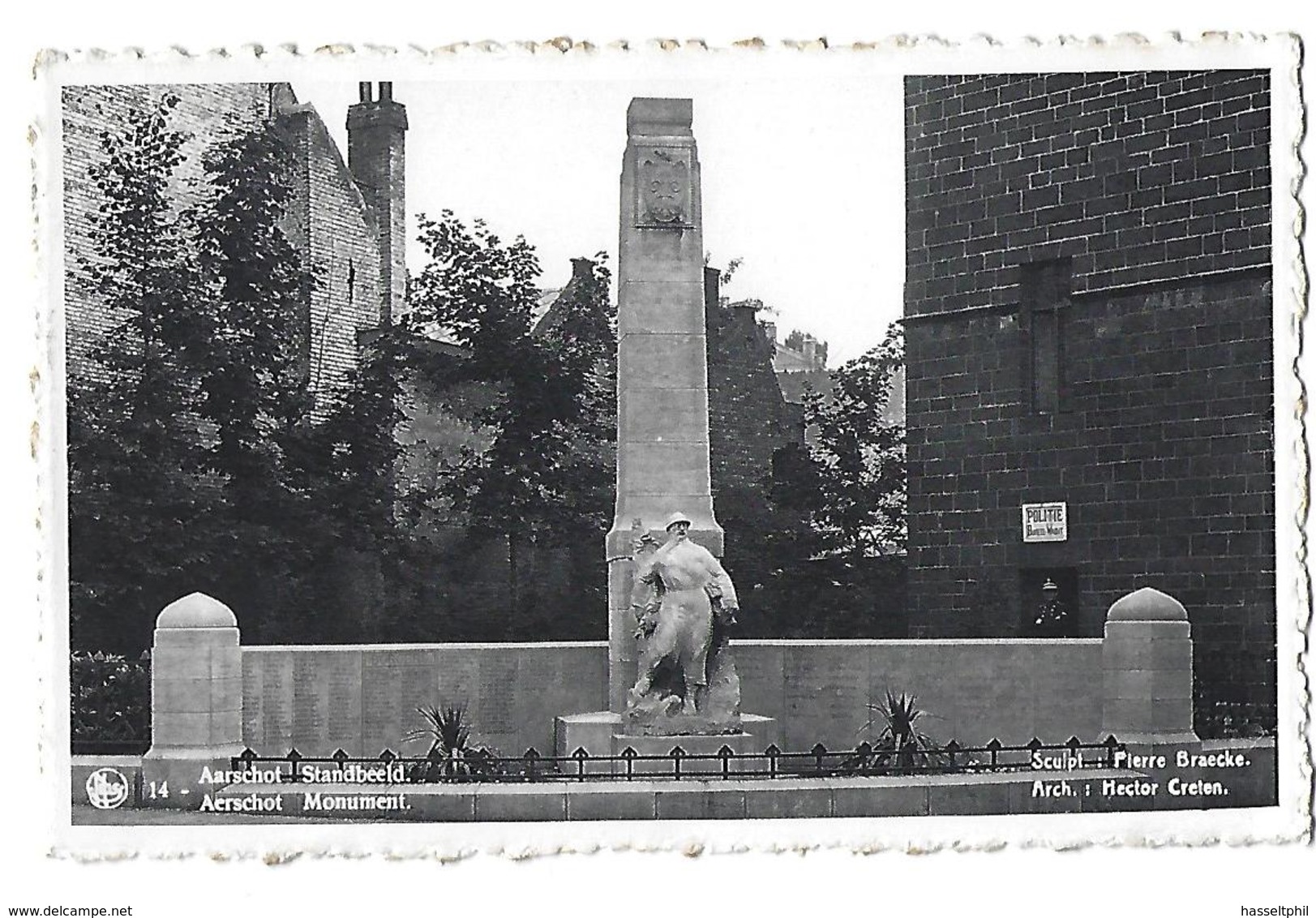 Aarschot .  Standbeeld - Monument - Aarschot