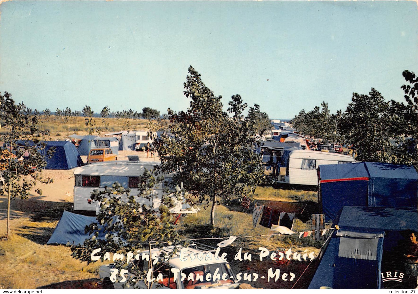 85-LA TRANCHE-SUR-MER- CAMPING L'ESCALE DU PERTUIS - LE BORD DE MER - La Tranche Sur Mer