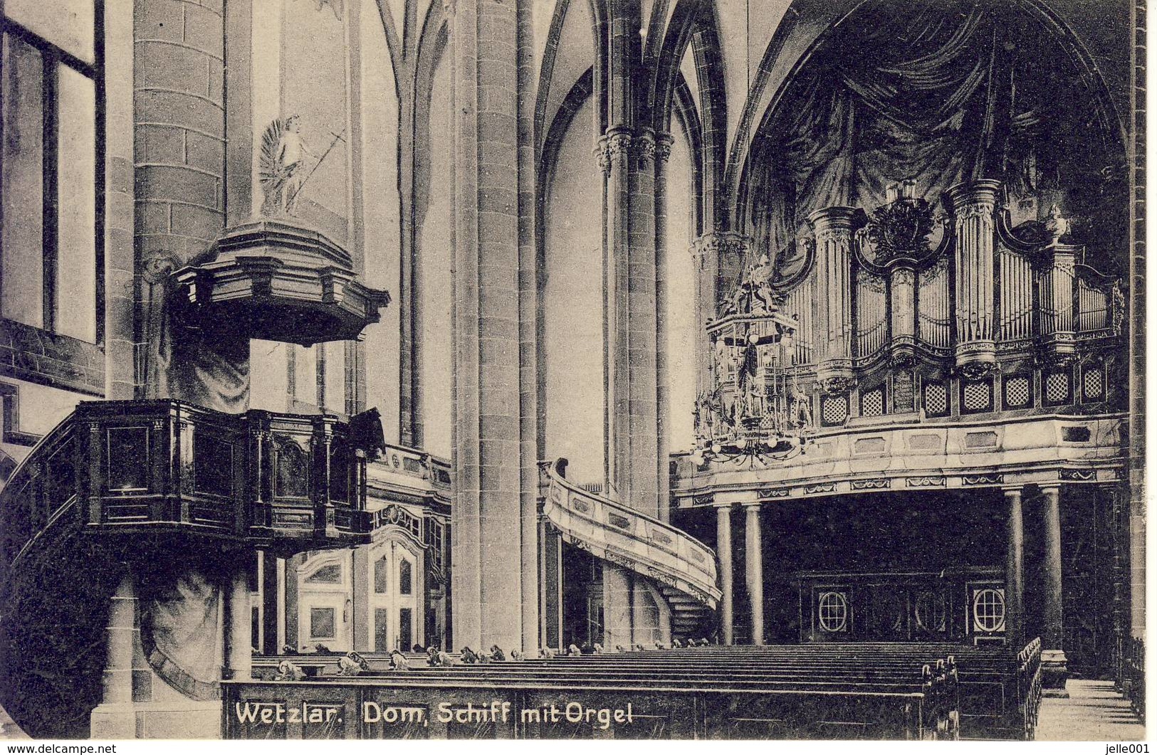 Wetzlar Hessen Dom Schiff Mit Orgel - Wetzlar