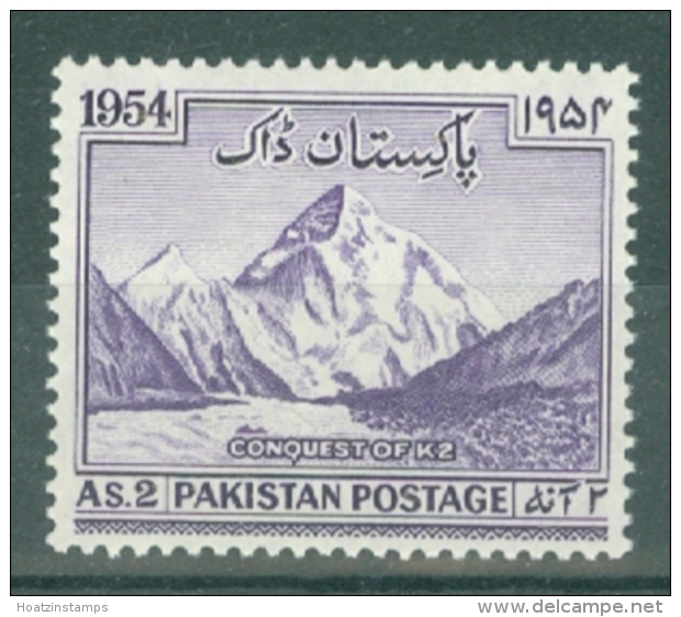 Pakistan: 1954   Conquest Of K2    MNH - Pakistan