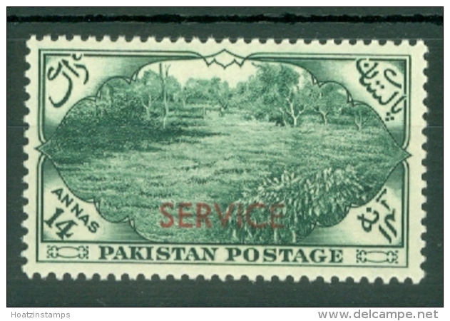 Pakistan: 1957/59   Official - Pictorial 'Service' OVPT    SG O57    14a        MH - Pakistan