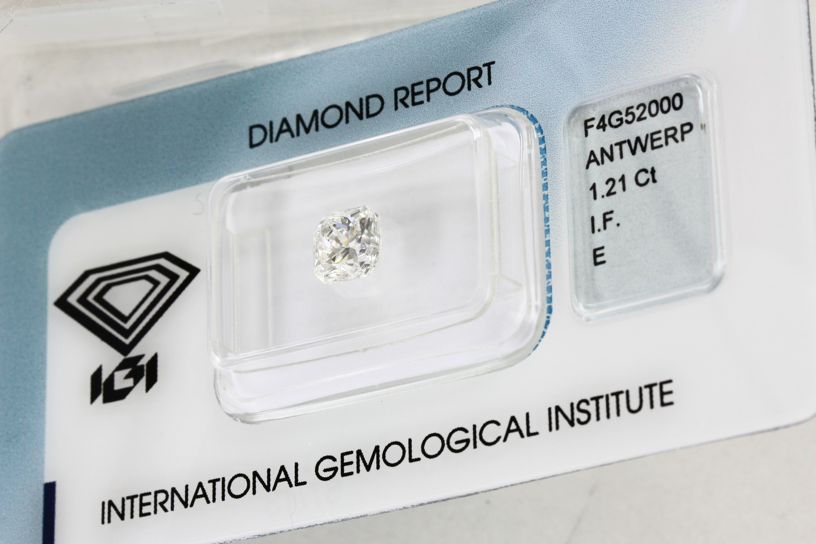 Diamant Naturel E If 1,21 Carat - Diamond