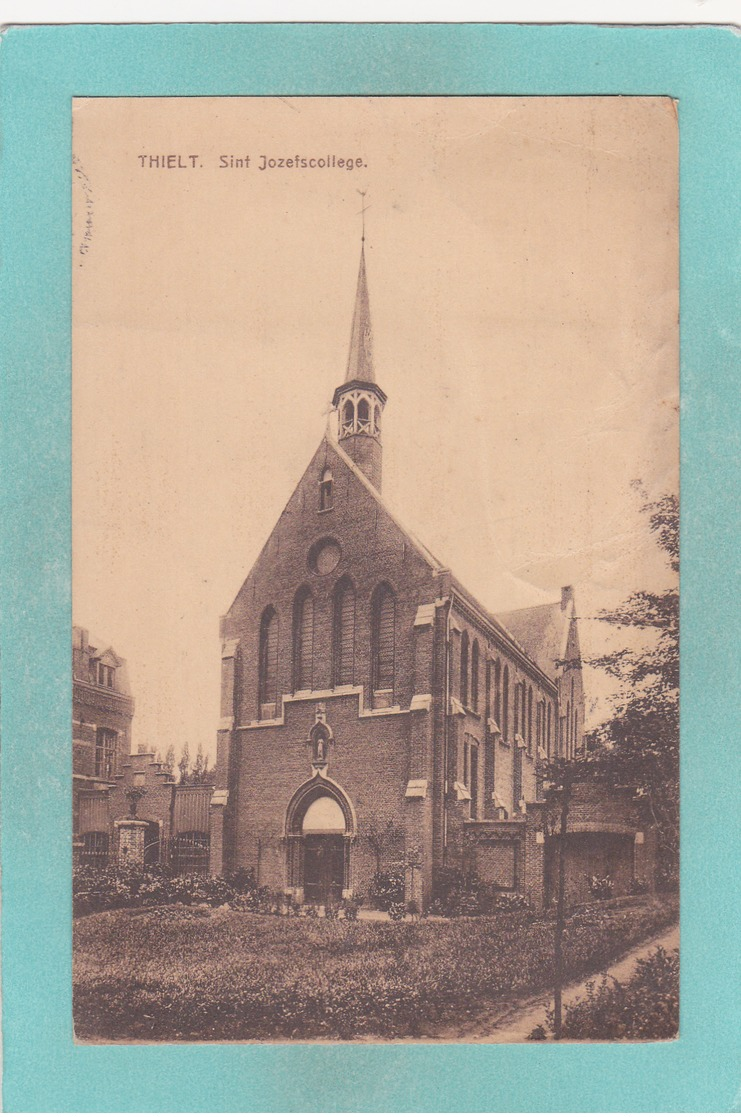 Old Small Postcard Of Tielt, Flemish Region, Belgium ,R49. - Tielt