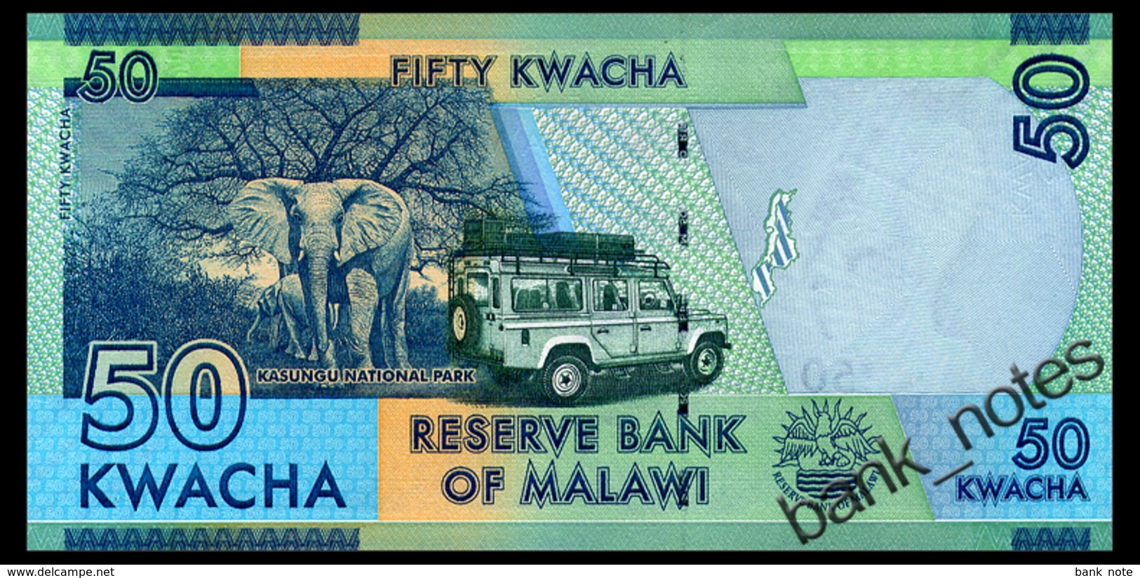 MALAWI 50 KWACHA 2016 Pick 64c Unc - Malawi