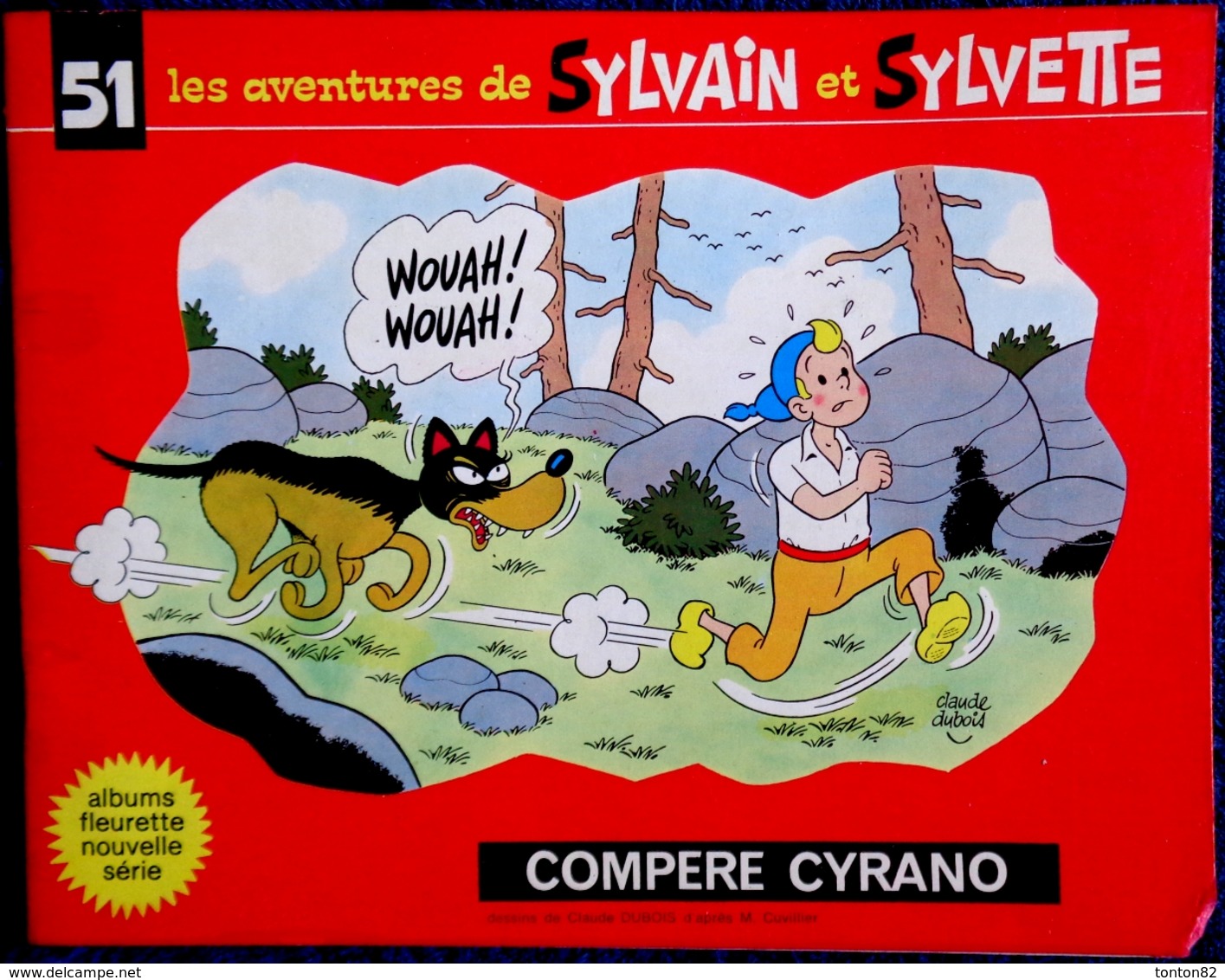 Sylvain Et Sylvette - N° 51 -  " Compère Cyrano " - Éditions Fleurus - ( 1972 ) . - Sylvain Et Sylvette
