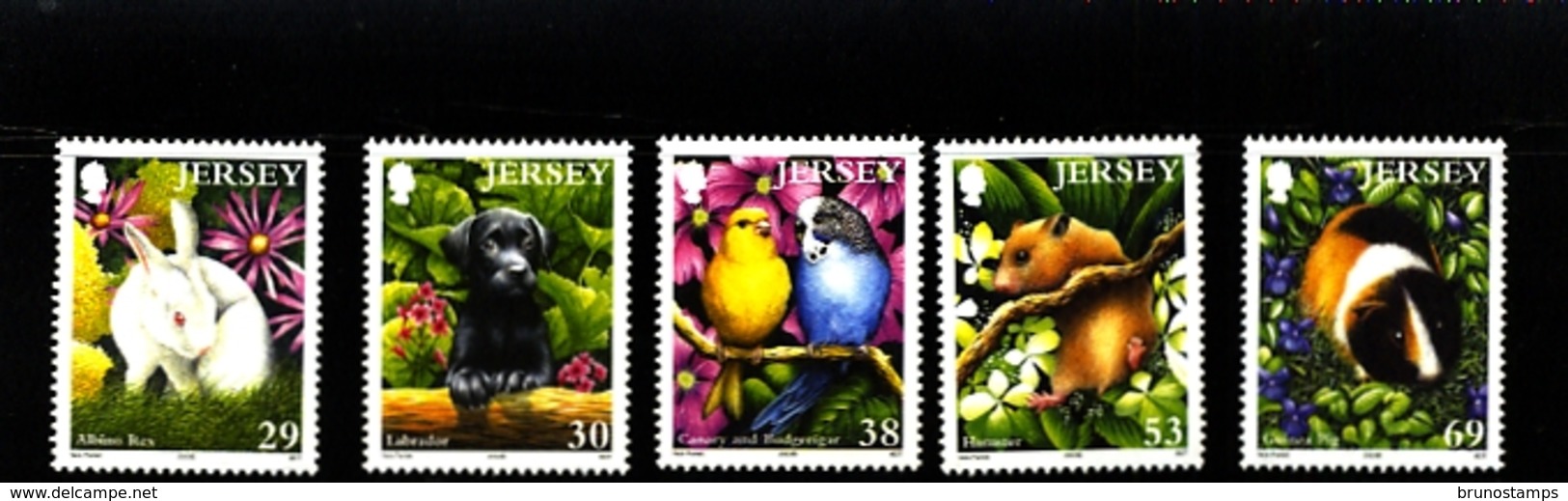 JERSEY - 2003  FAUNA  SET  MINT NH - Jersey