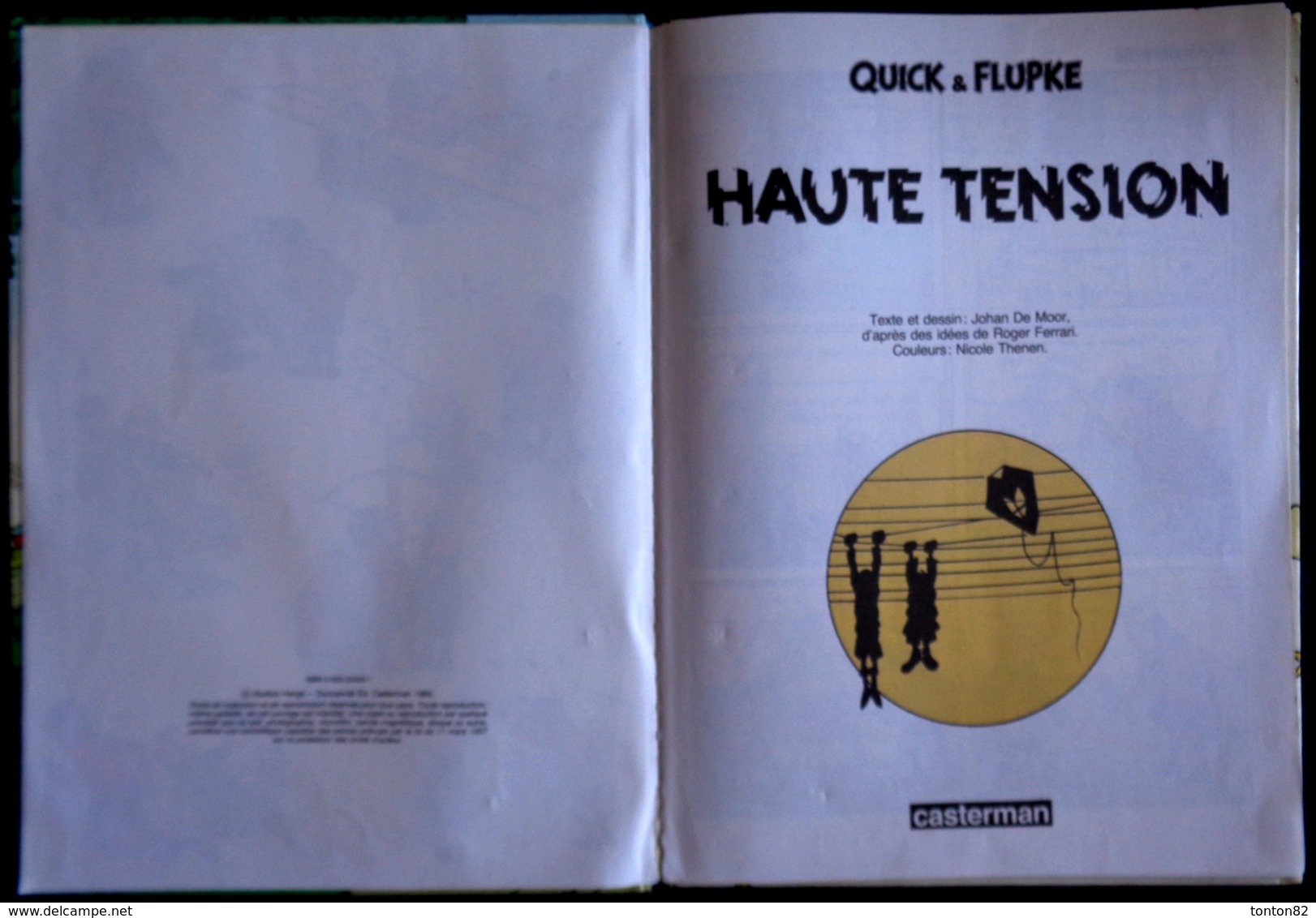 Hergé - Quick Et Flupke - Haute Tension - Casterman -  ( 1985 ) . - Quick Et Flupke