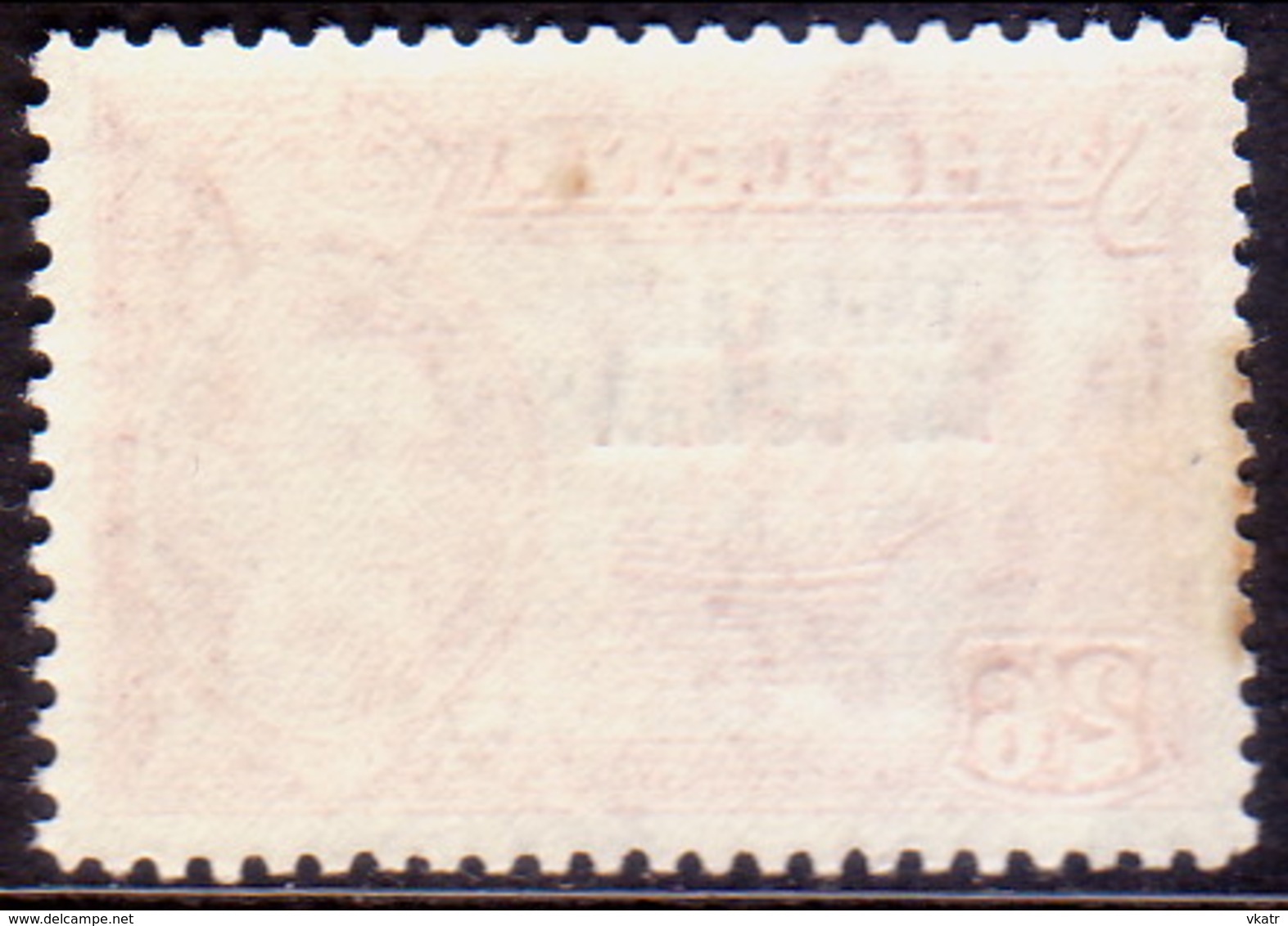 TRISTAN DA CUNHA 1952 SG #10 2sh6d MLH St.Helena Stamp Optd Light Toning At Left - Tristan Da Cunha