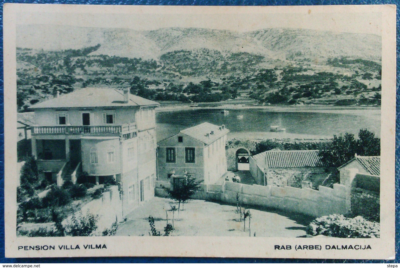 CROATIA, RAB/ARBE, PANSION "VILLA VILMA", PICTURE POSTCARD RARE!!!!!!!!!!! - Croatia