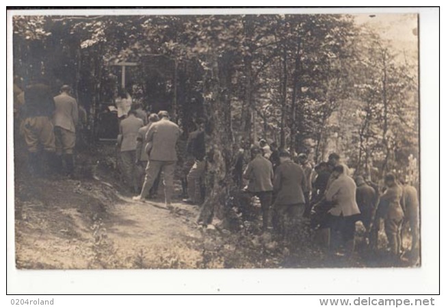 Guerre 1914 - Carte Photo D'une Messe Dans Les Bois:  Achat Immédiat - Oorlog 1914-18