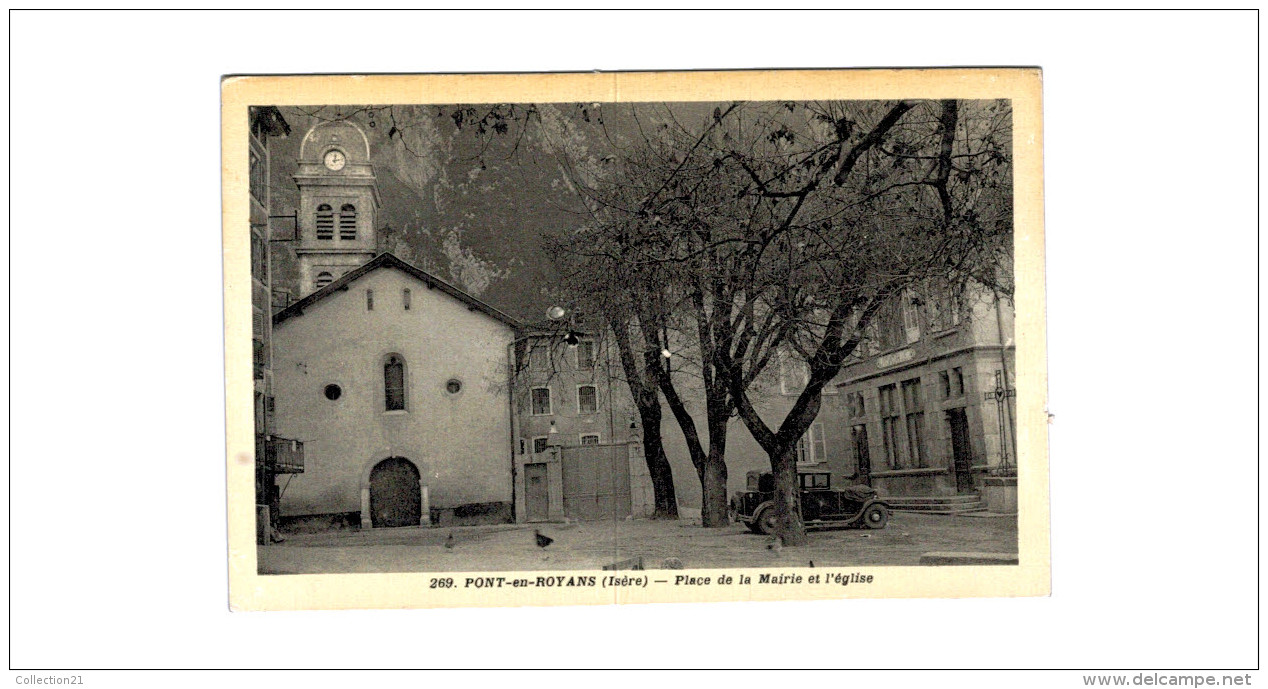 PONT EN ROYANS ... PLACE DE LA MAIRIE - Pont-en-Royans