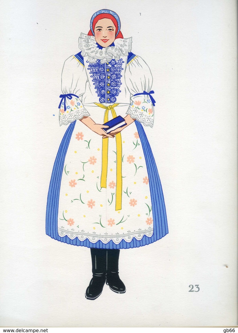 Costume De Uherské Hradiste, MORAVIE ...1939 - Collections