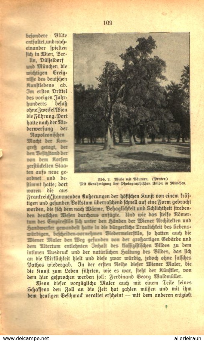 Ferdinand Georg Waldmueller  / Artikel, Entnommen Aus Kalender / 1910 - Packages