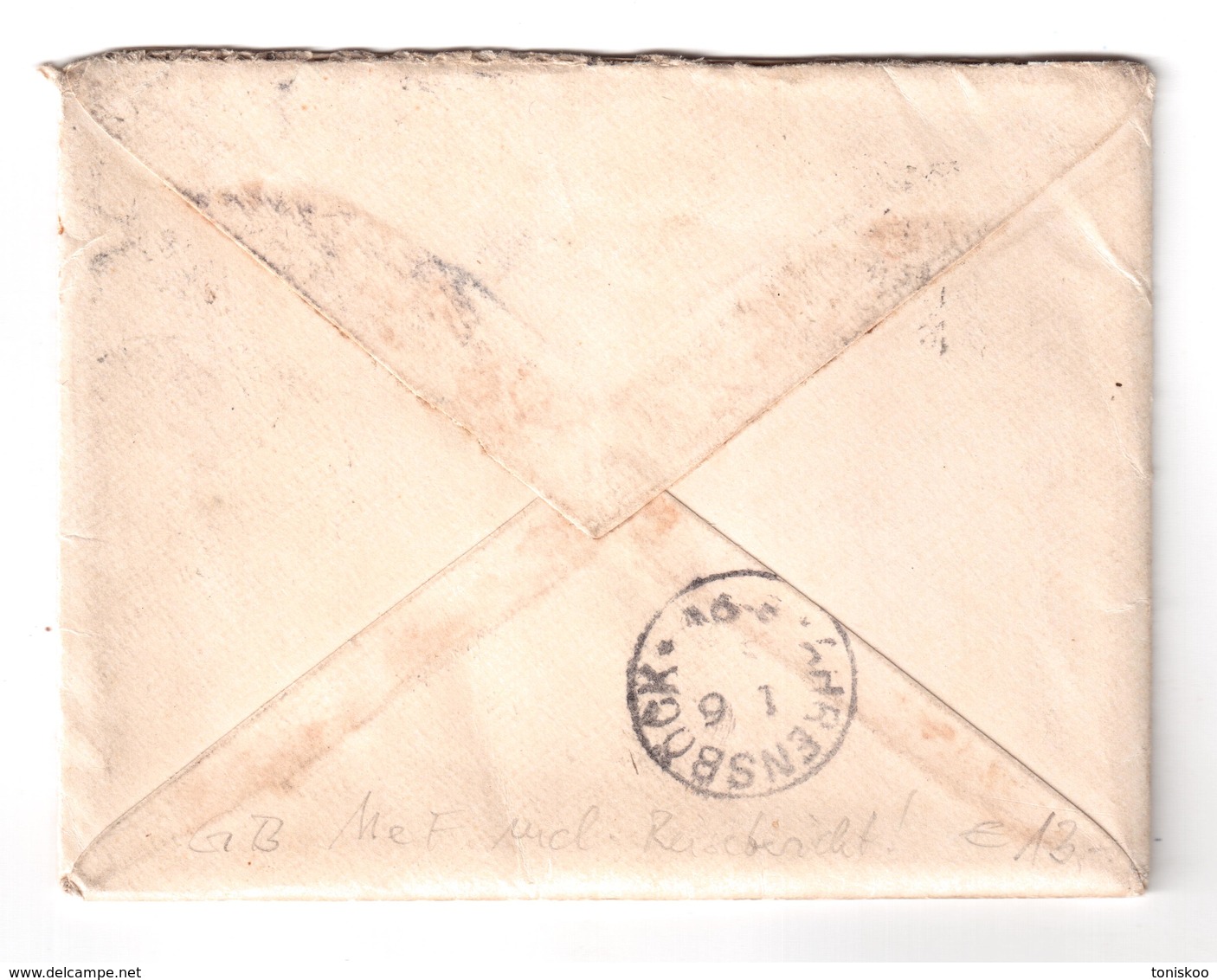 Cover Sent To Germany In May 30th 1895 - Lettres & Documents
