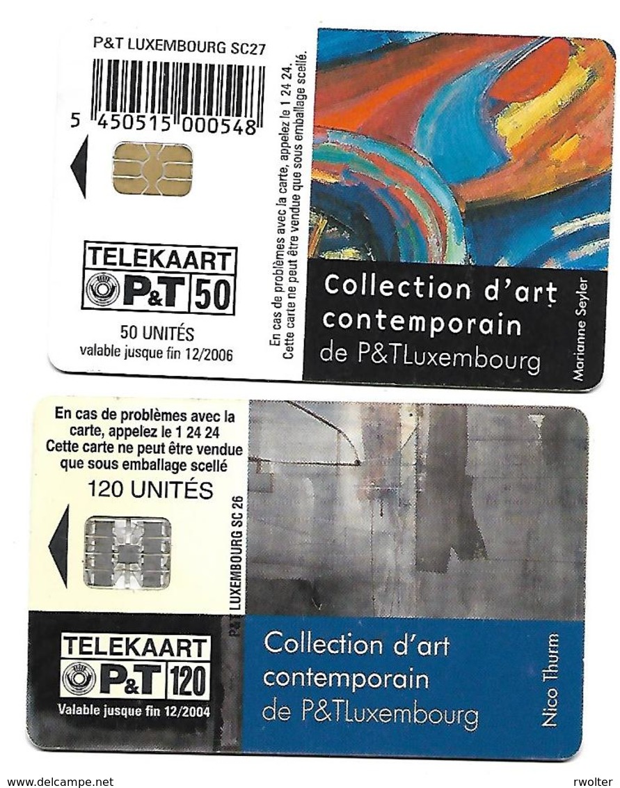 @+ Lot De 2 Cartes Du Luxembourg - Voir Scan (lot 3) - Luxemburgo