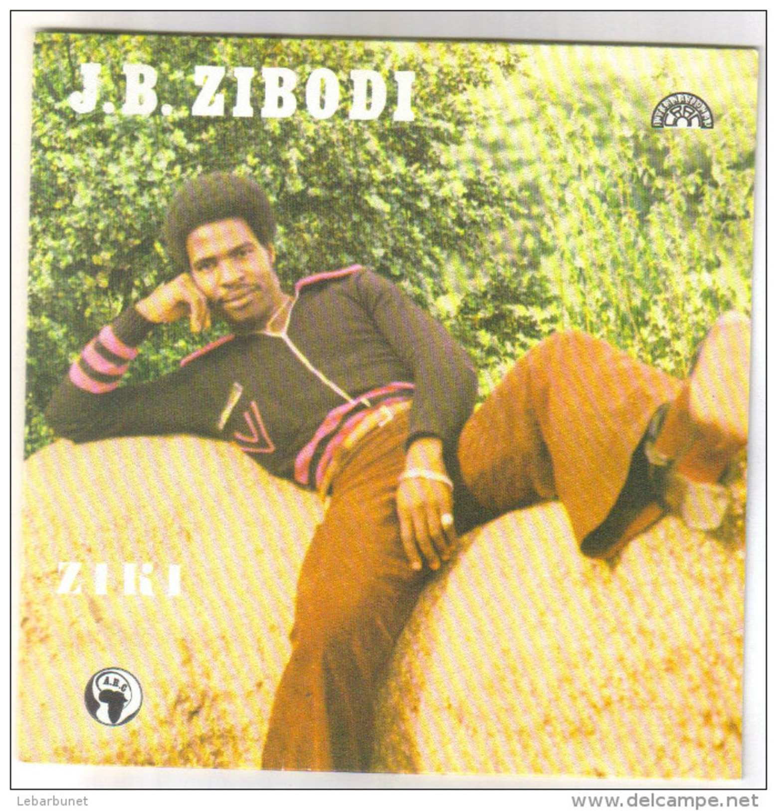 Disque 45 Tours 2 Titres "J.B. Zibodi" - 45 T - Maxi-Single