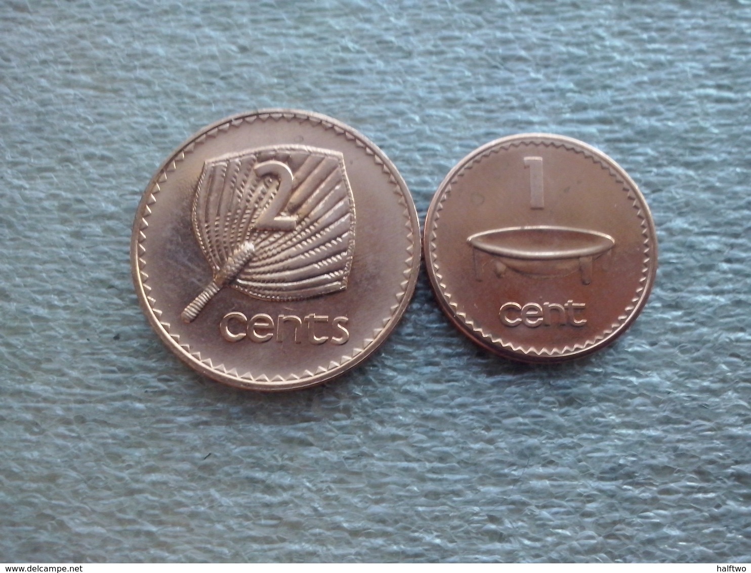 Fiji  1 And 2 Cents   2001   UNC - Fidji