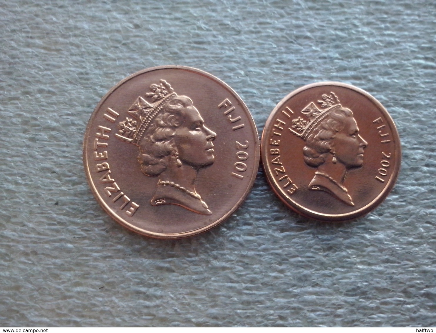 Fiji  1 And 2 Cents   2001   UNC - Fidji