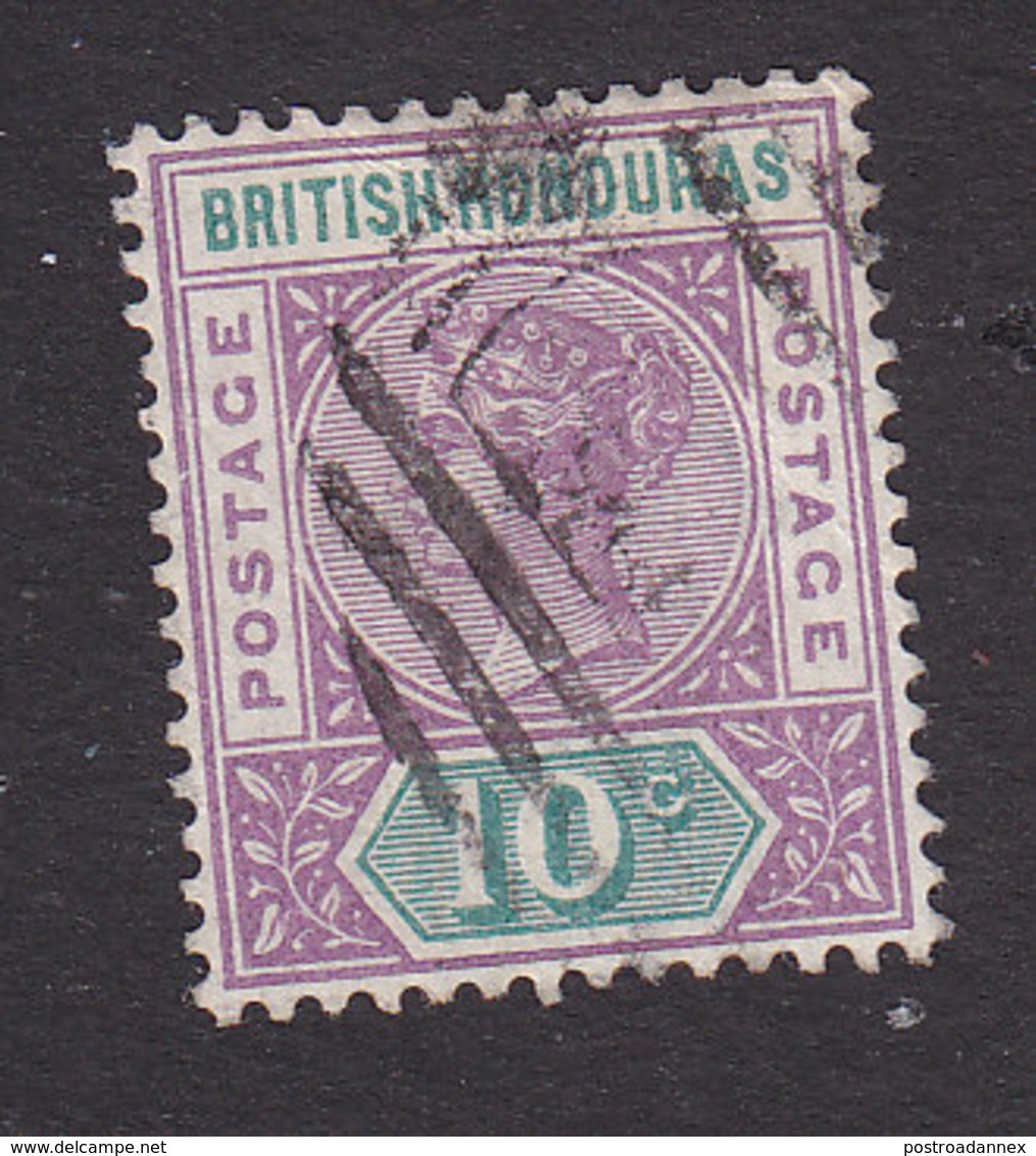 British Honduras, Scott #43, Used, Victoria, Issued 1891 - British Honduras (...-1970)