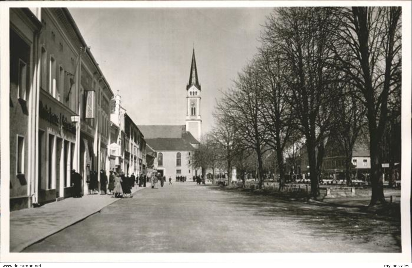 41240846 Plattling Isar Bayern Stadtplatz Plattling - Plattling