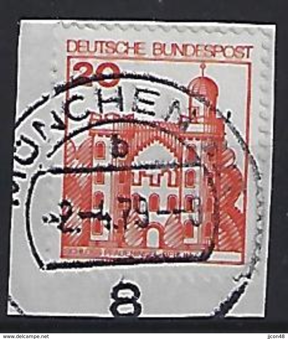 Germany (BRD) 1978-79  Burgen Und Schlosser (o) Mi.PF 995 II - Errors & Oddities