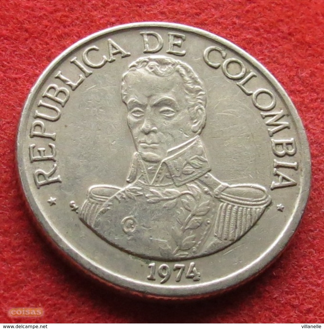 Colombia 1 Peso 1974 KM# 258.1 Colombie - Colombia