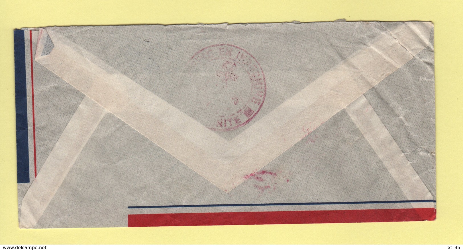 Poste Navale - Marine En Indochine - 1-8-1951 - Scheepspost