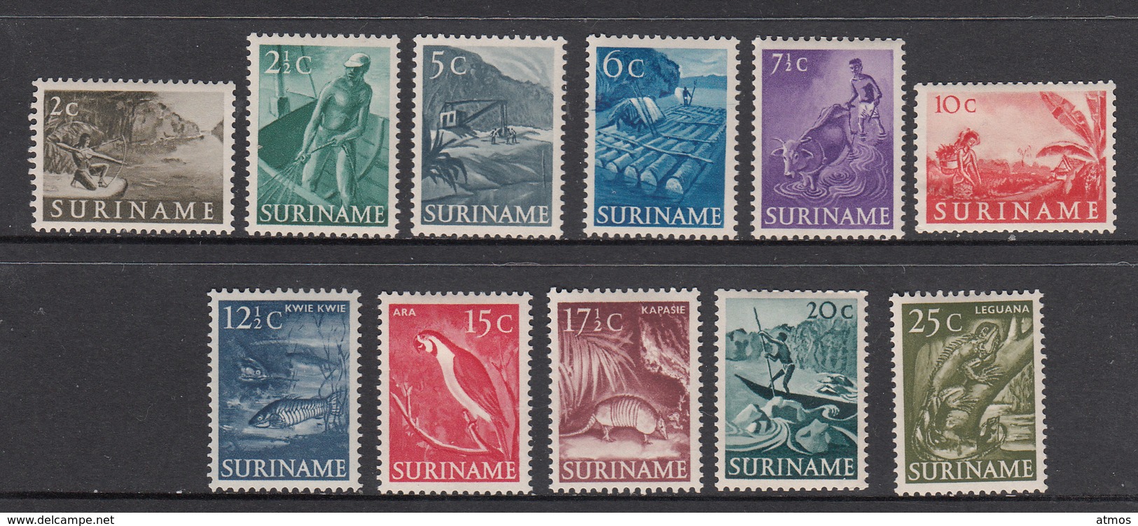 Suriname MLH NVPH Nr 297/07 From 1953 / Catw 8.50 EUR - Suriname