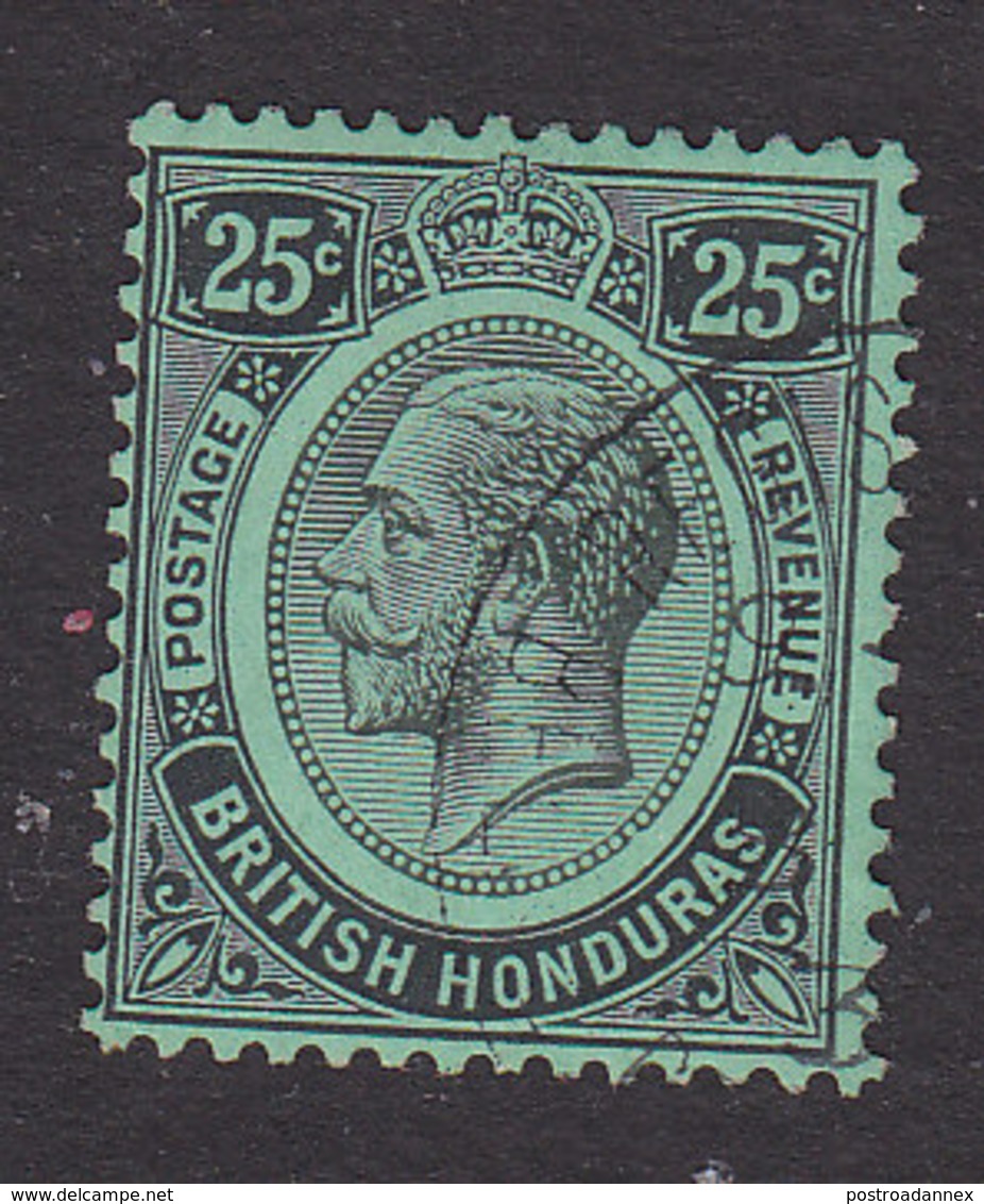 British Honduras, Scott #103, Used, King George V, Issued 1922 - British Honduras (...-1970)