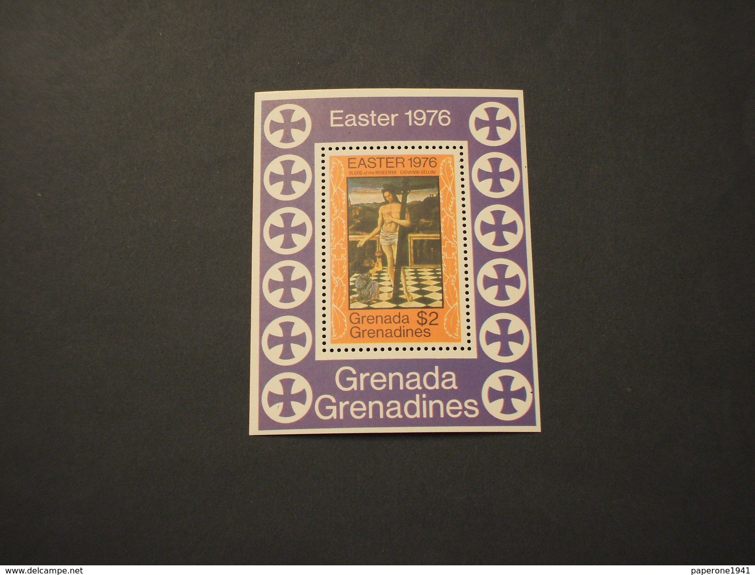 GRENADA GRENADINES - BF 1976 PASQUA QUADRO - NUOVI(++) - Grenada (1974-...)