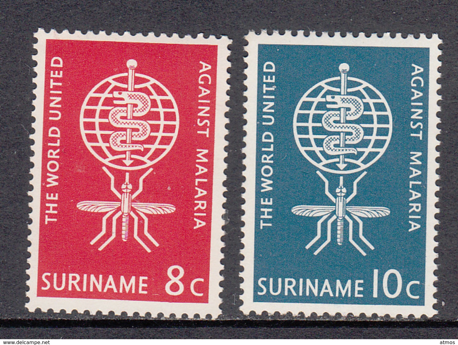 Suriname MNH NVPH Nr 384/85 From 1962 / Catw 0.60 EUR - Suriname