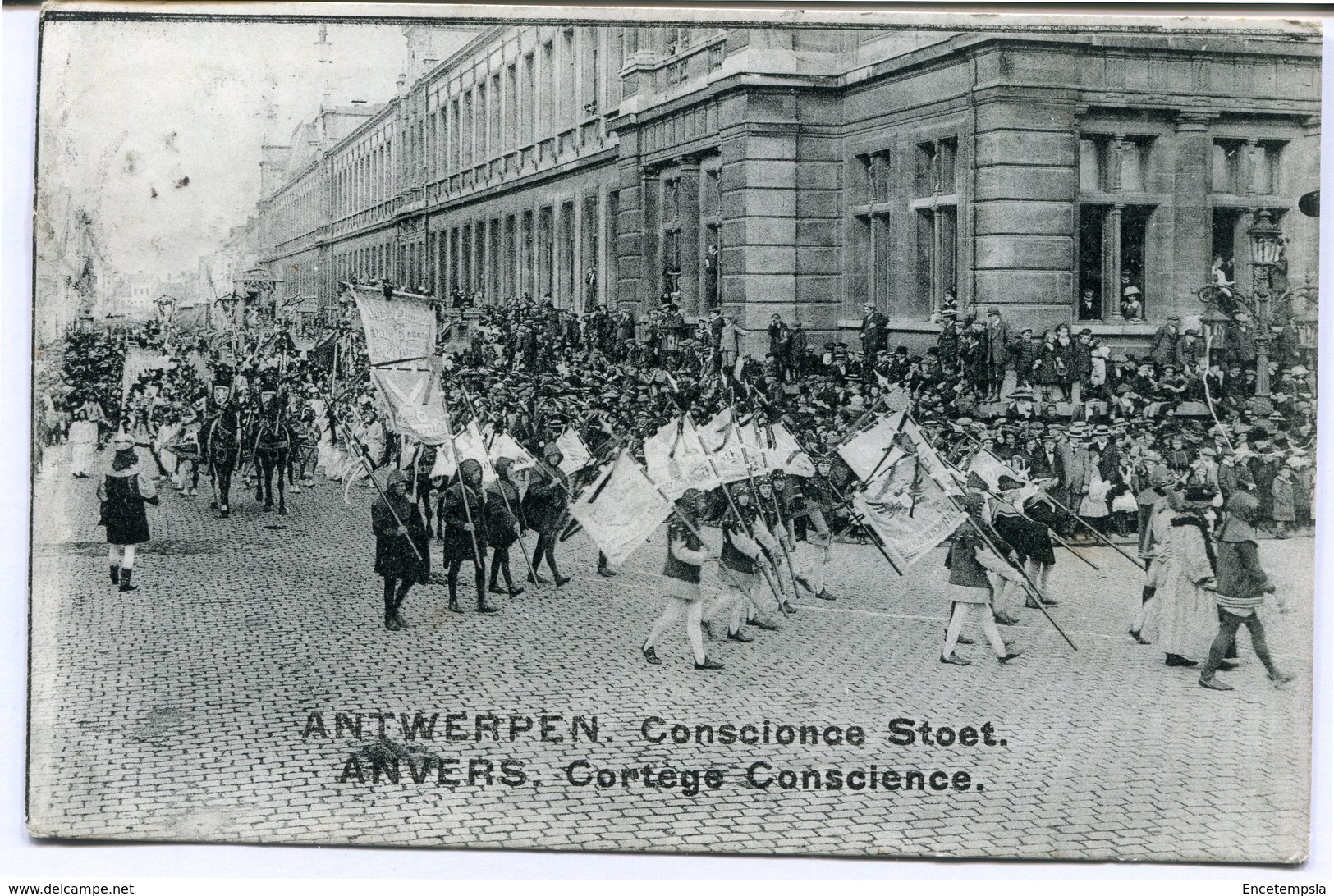 CPA - Carte Postale - Belgique - Anvers -  Cortège Conscience - 1912 (CP2114) - Antwerpen