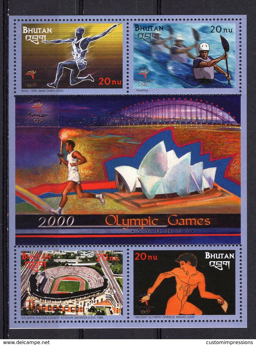 BHUTAN -  SYDNEY 2000 OLYMPIC GAMES  O504 - Sommer 2000: Sydney - Paralympics