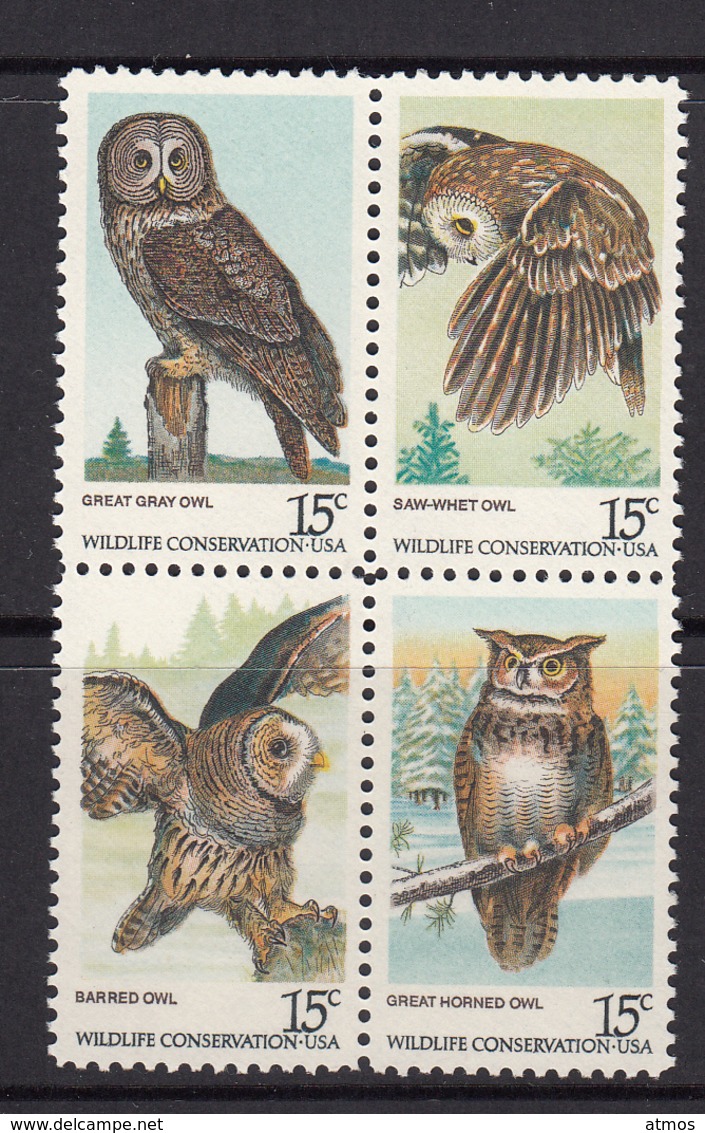 USA MNH Michel Nr 1358/61 From 1978 / Catw 2.20 EUR - Nuevos