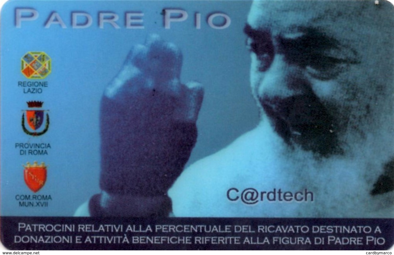 *ITALIA - PADRE PIO* - C@rdtech NUOVA (MINT) - [2] Sim Cards, Prepaid & Refills