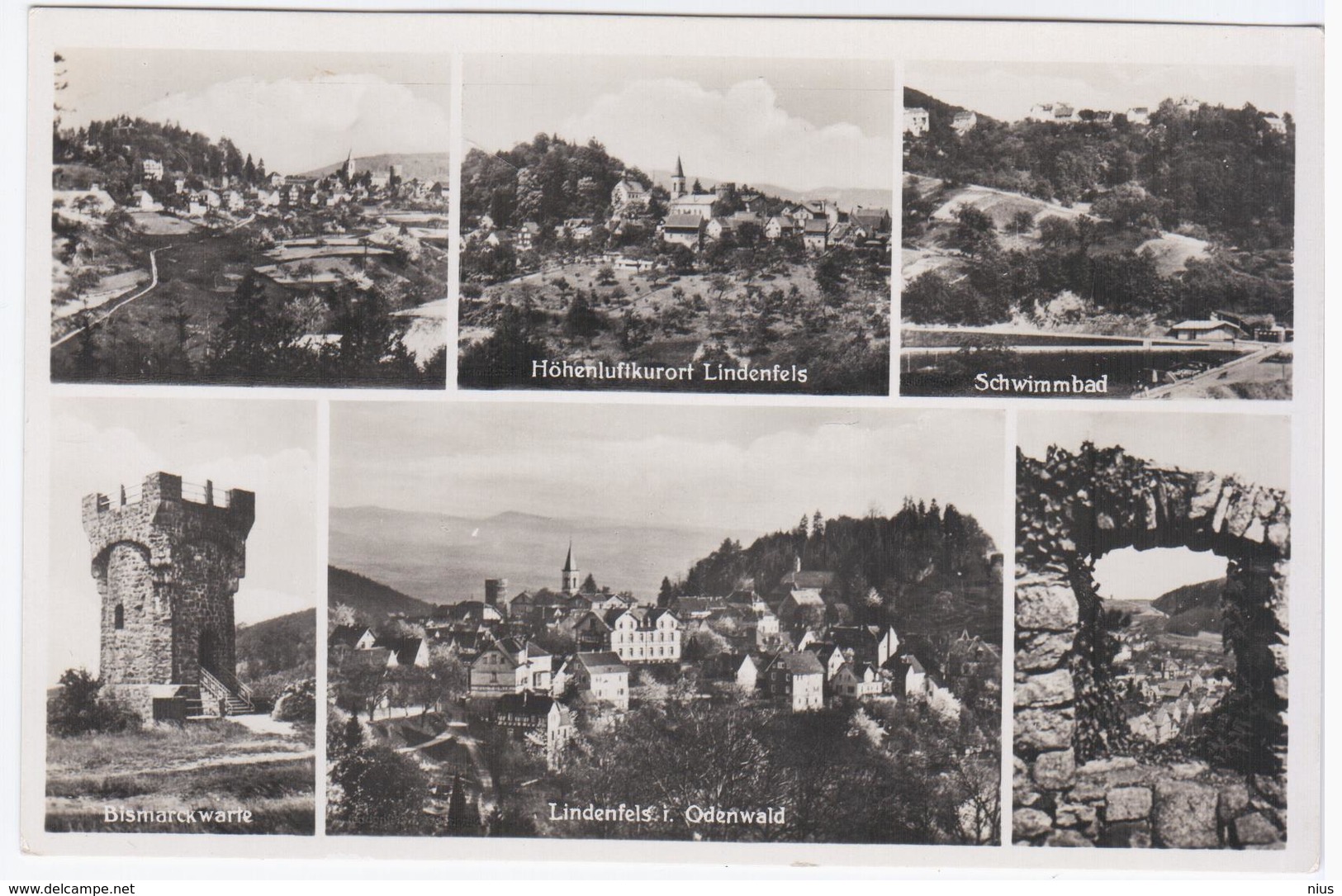 Germany Deutschland 1932 Lindenfels, Die Perle Des Odenwaldes, Odenwald - Odenwald