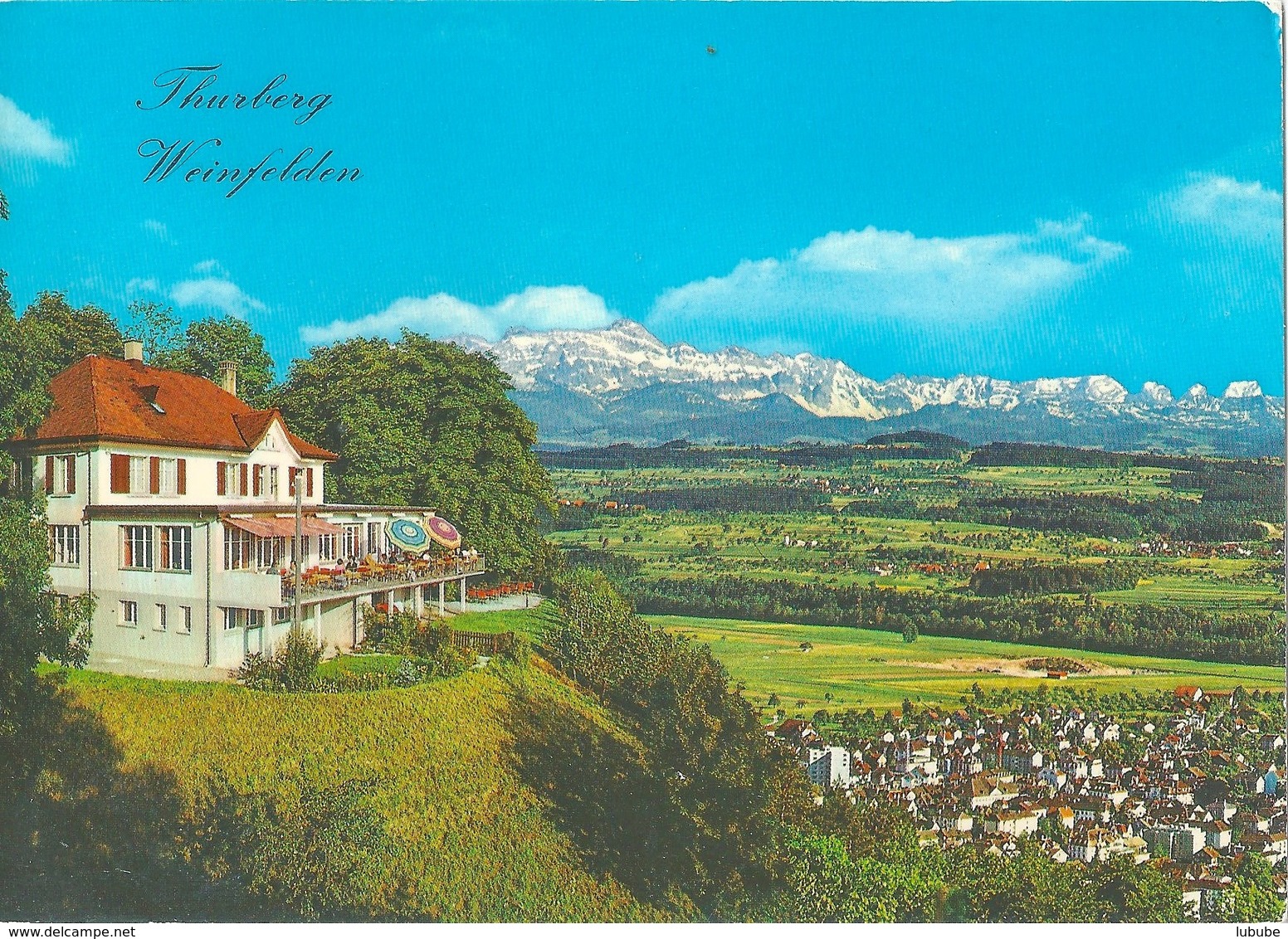 Weinfelden - Restaurant Thurberg Gegen Säntis          Ca. 1970 - Weinfelden