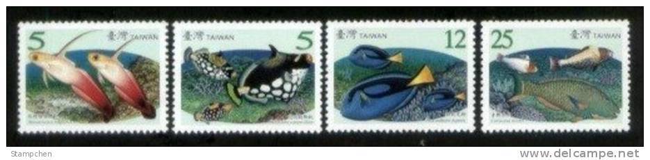 Taiwan 2007 Coral Reef Fish Stamps Fauna Marine Life - Unused Stamps