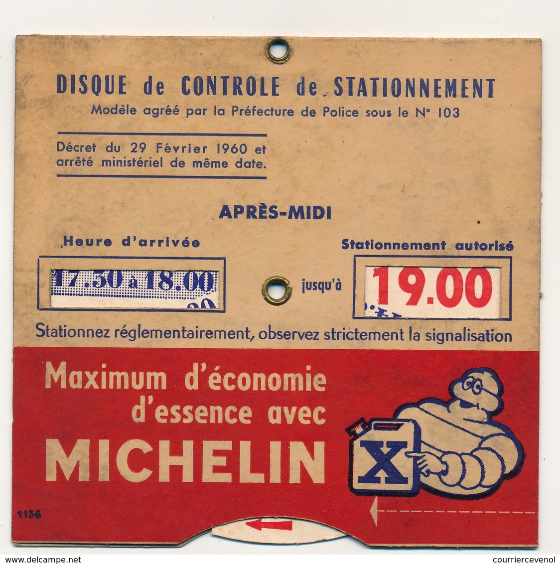 Disque De Stationnement  Michelin X - KFZ