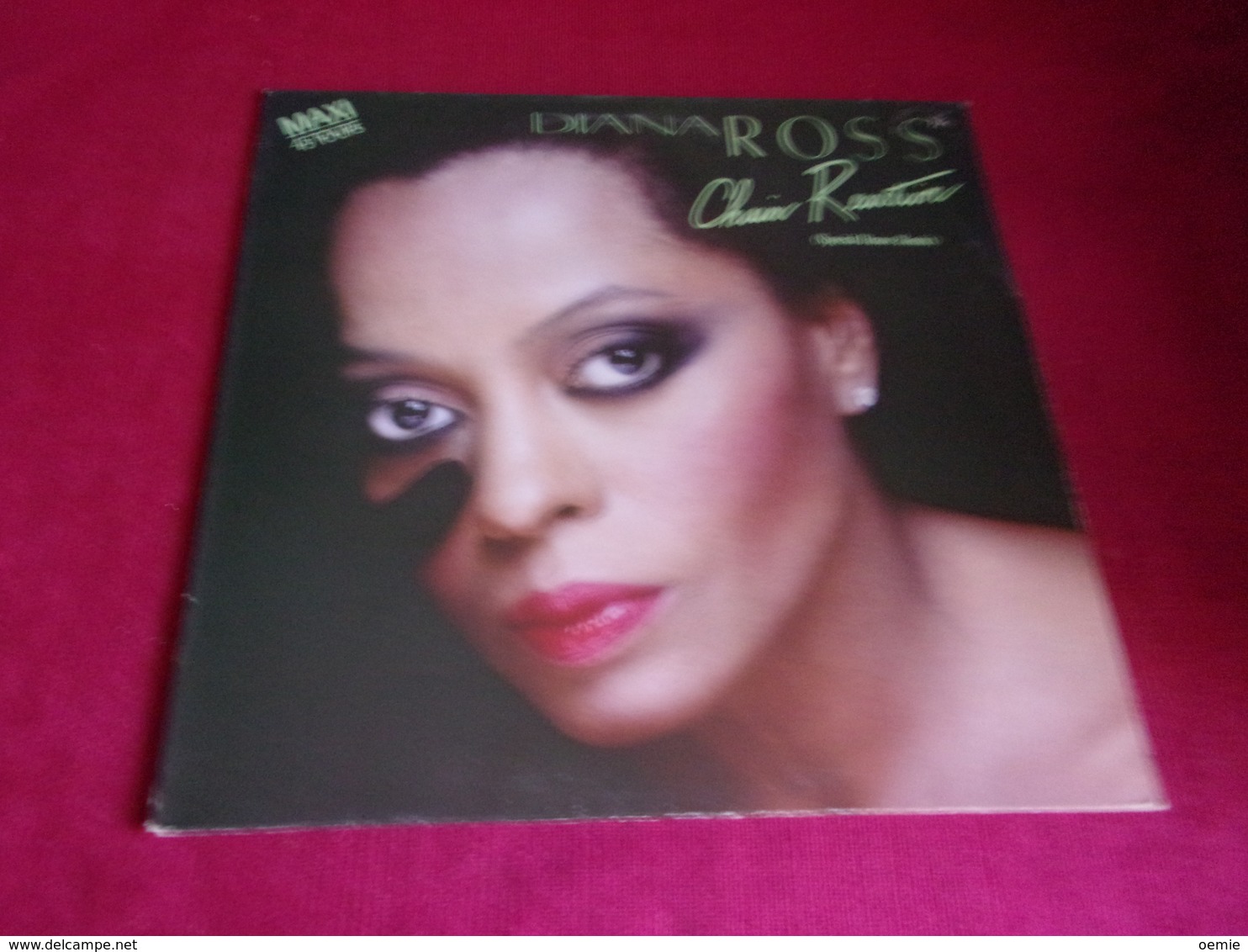 DIANA  ROSS  ° CHAIN REACTION - 45 T - Maxi-Single