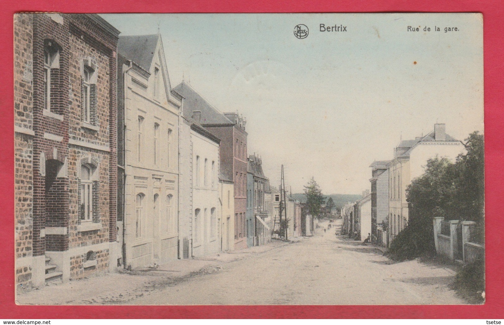 Bertrix - Rue De La Gare - 1911  ( Voir Verso ) - Bertrix