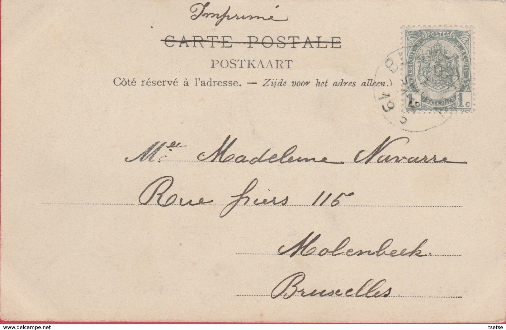Blandain - Château Delespaul - 1905  ( Voir Verso ) - Tournai