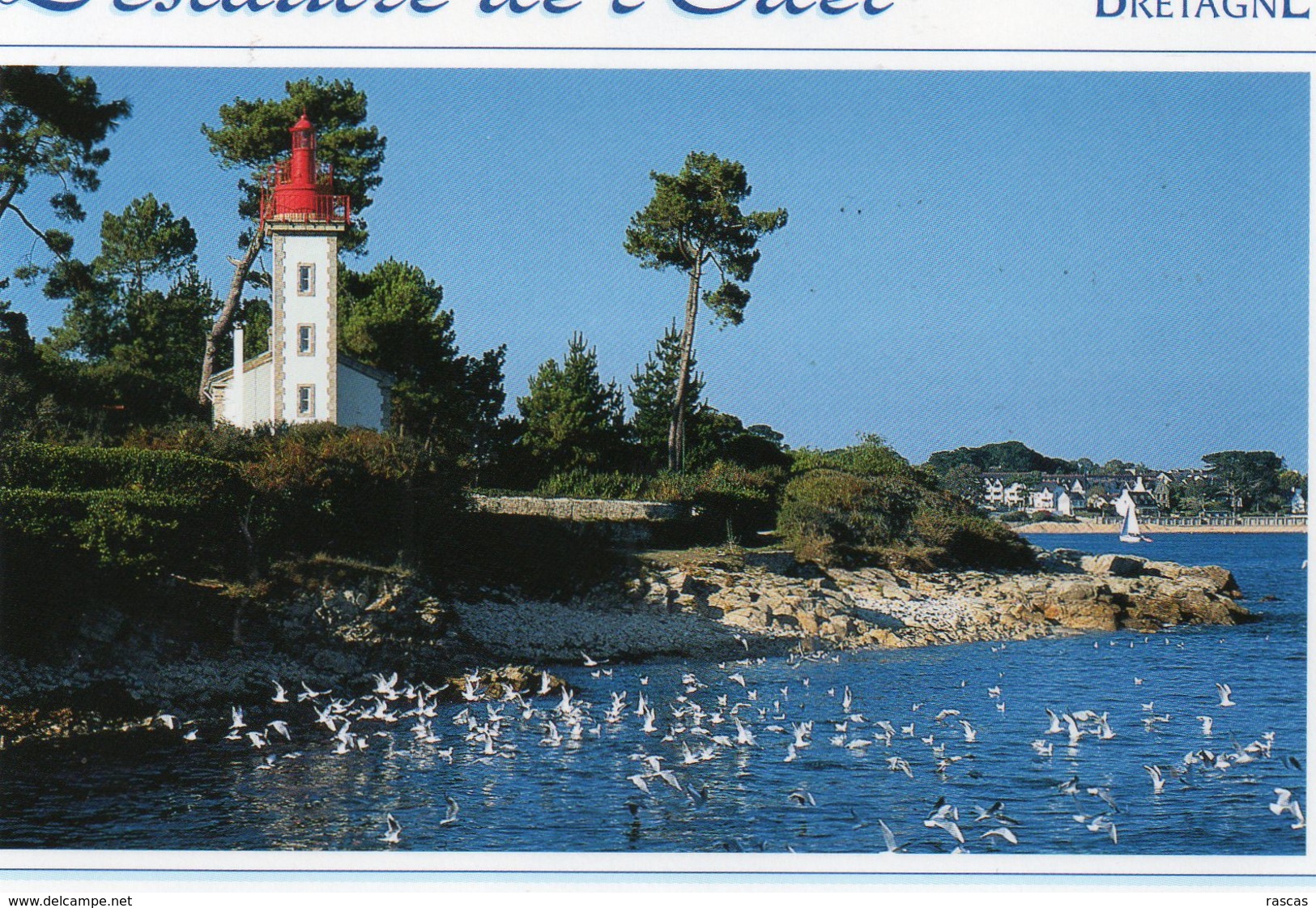 CPM - F - FINISTERE - L'ESTUAIRE DE L'ODET - PHARE DE LA POINTE DE COMBRIT - Autres & Non Classés