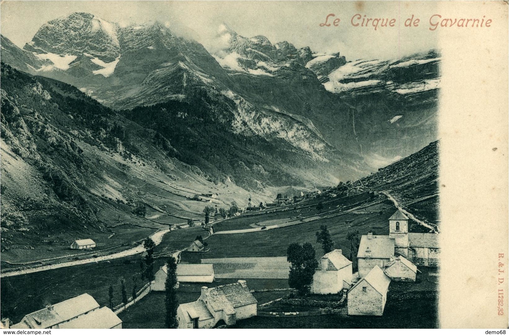 Cirque De Gavarnie Belle Carte  R & J - Gavarnie