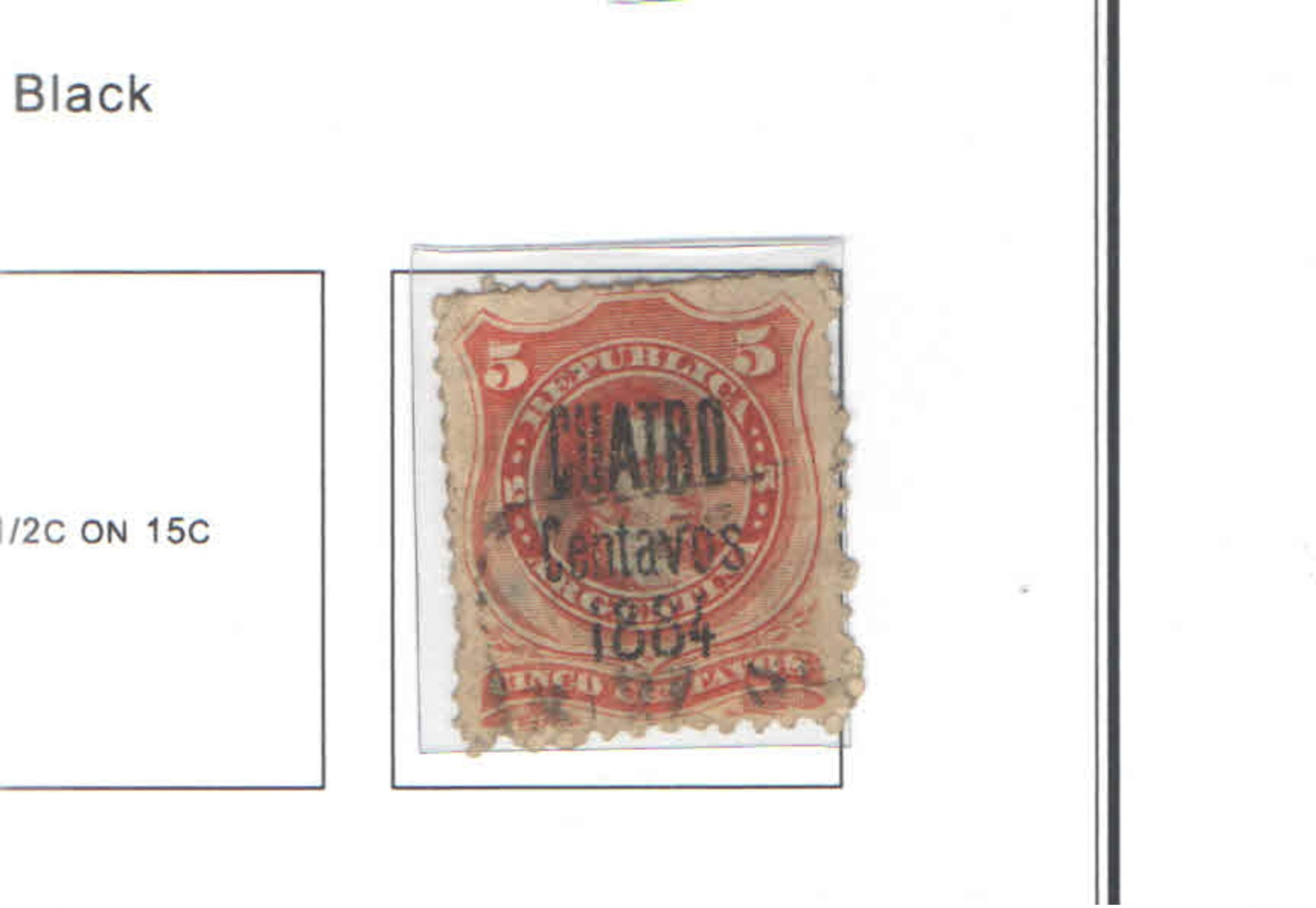 Argentina PO 1884 Surch.   Scott.51 See Scans On Scott.Page - Used Stamps