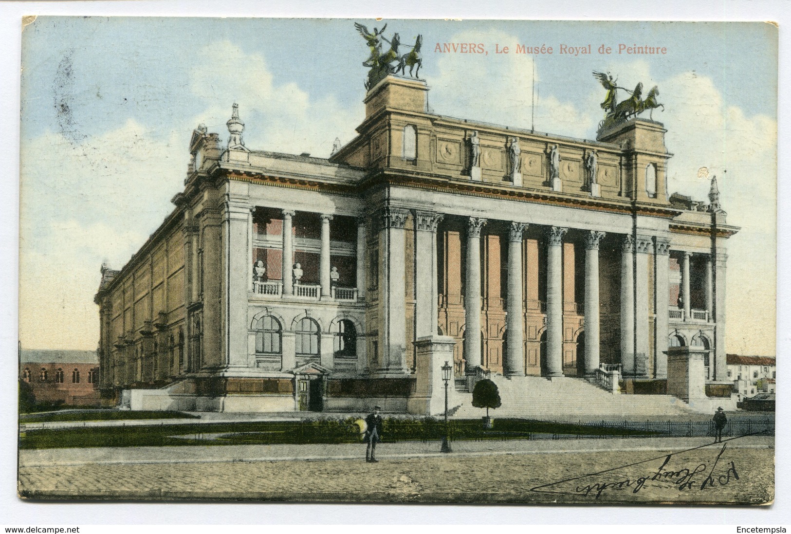 CPA - Carte Postale - Belgique - Anvers -  Le Musée Royale De Peinture - 1913 (CP2123) - Antwerpen