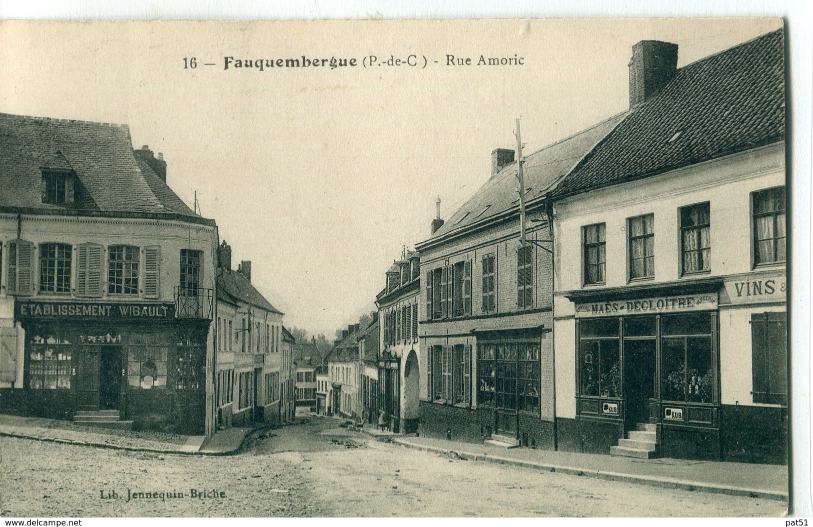 62 - Fauquembergues : Rue Amoric - Fauquembergues