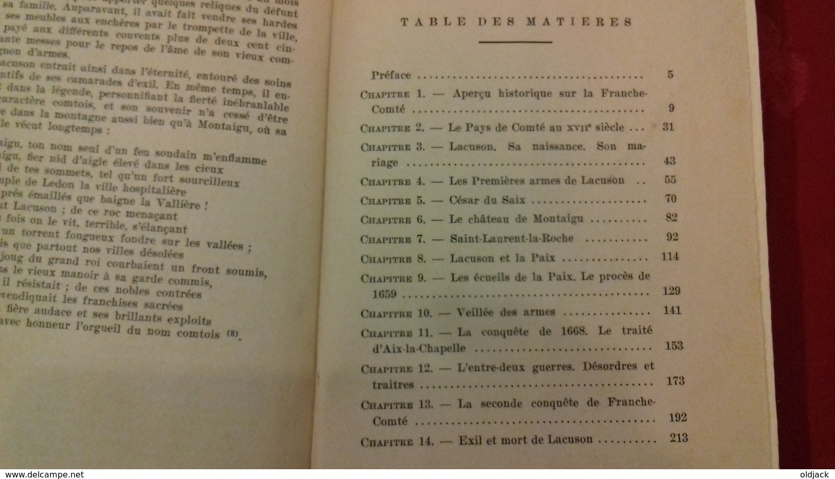 LACUSON.héros De L'indépendance Franc-comtoise Au XVIIe Siècle.R.FONVILLE.1955(146Ray4) - Franche-Comté