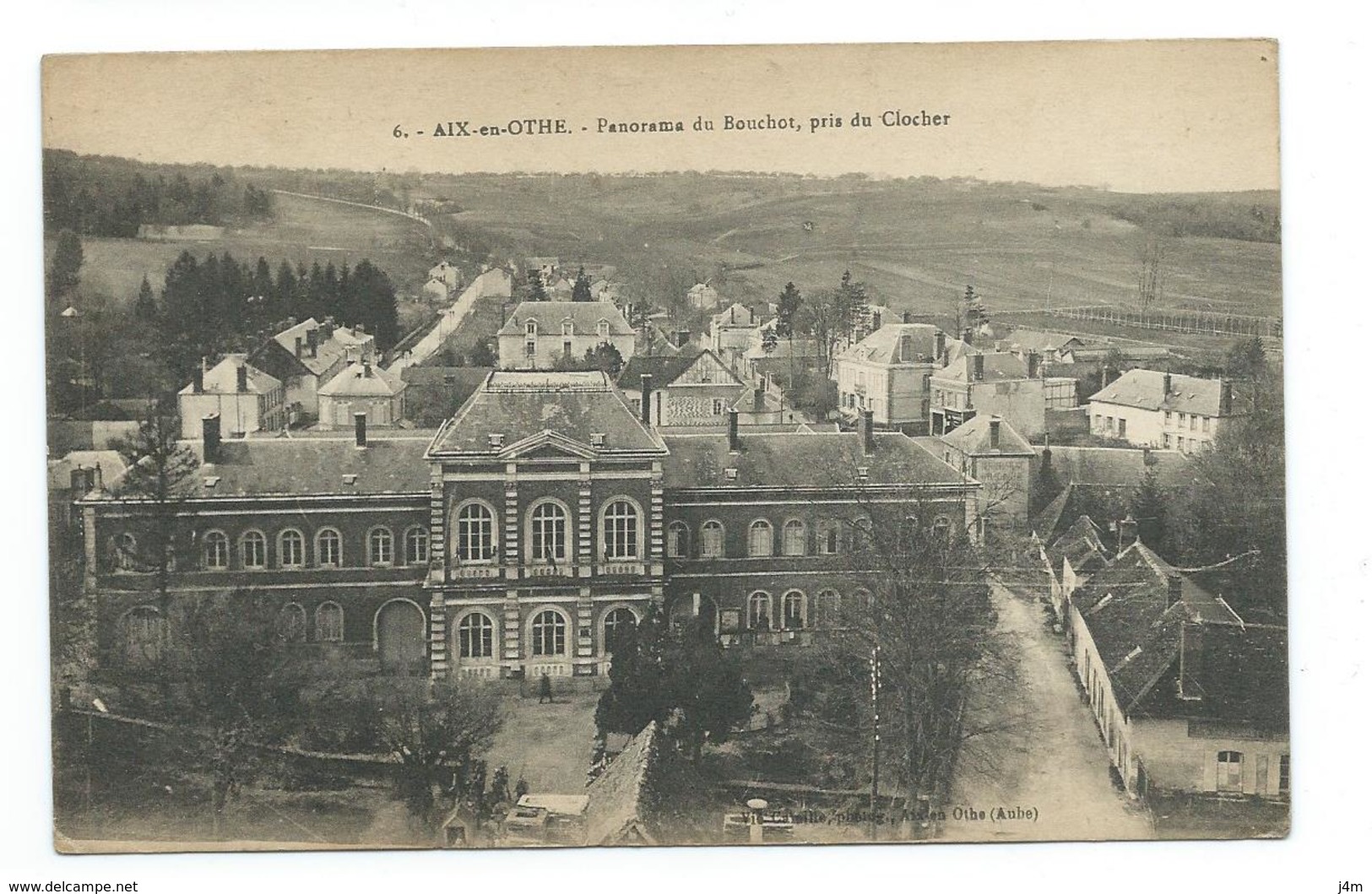 10/ AUBE.. AIX En OTHE. Panorama Du Bouchot, Pris Du Clocher - Autres & Non Classés